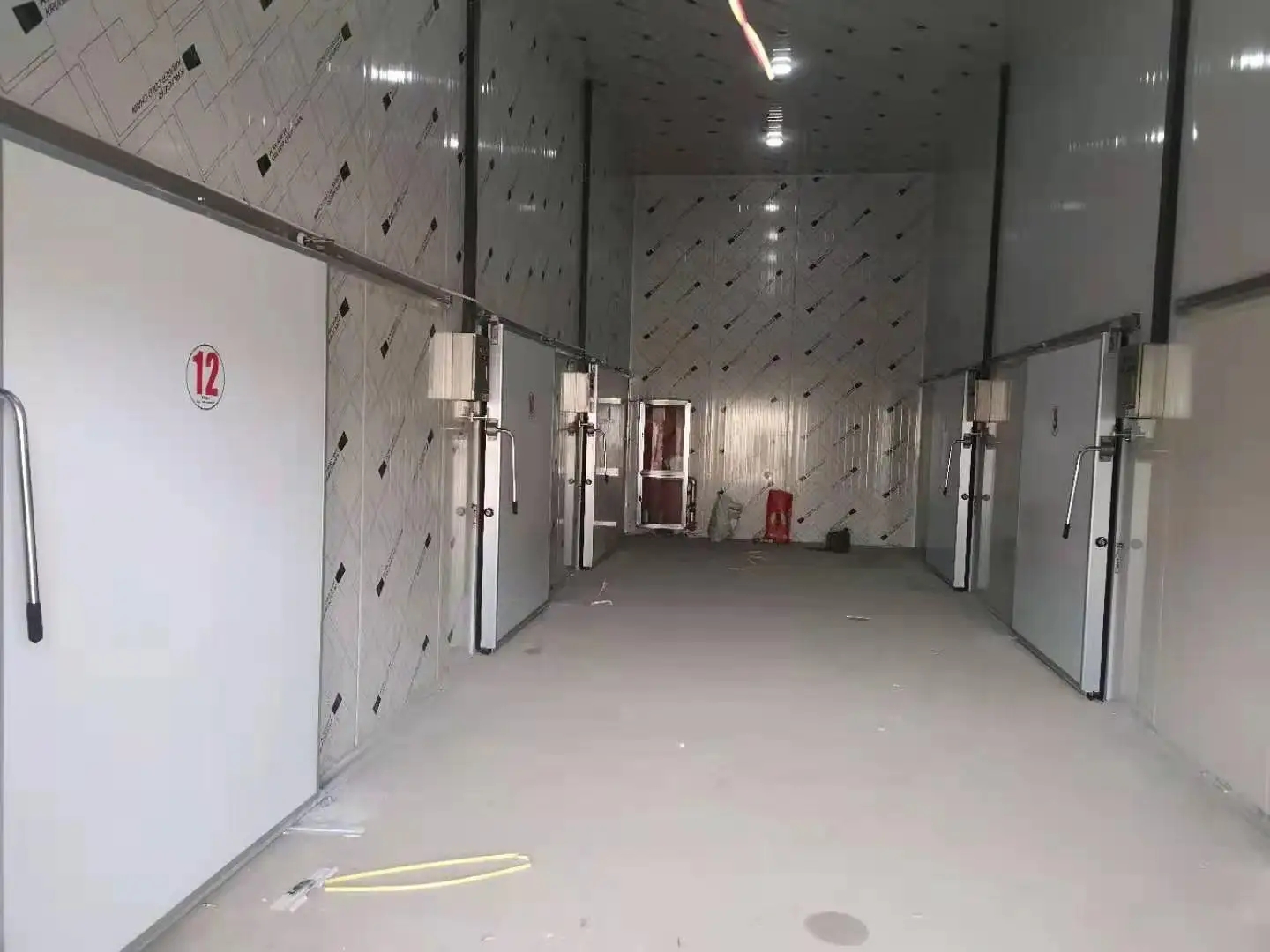 图为申博官网工程建造的冷库